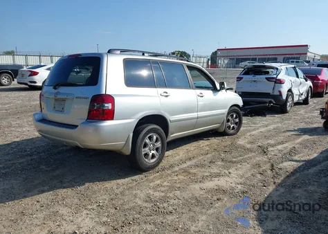 2006 Toyota Highlander V6 z USA, uszkodzony, nr VIN JTEGP21A160111576